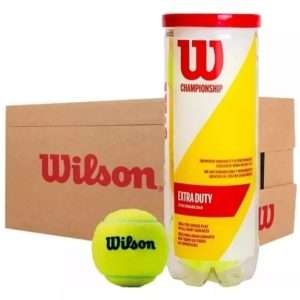 1945-CAJA DE PELOTAS DE TENIS WILSON EXTRA DUTY X24 TARROS