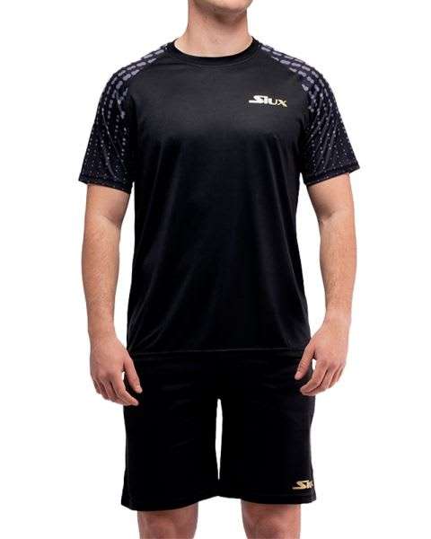 8549-CAMISETA SIUX CLUB NEGRO HOMBRE