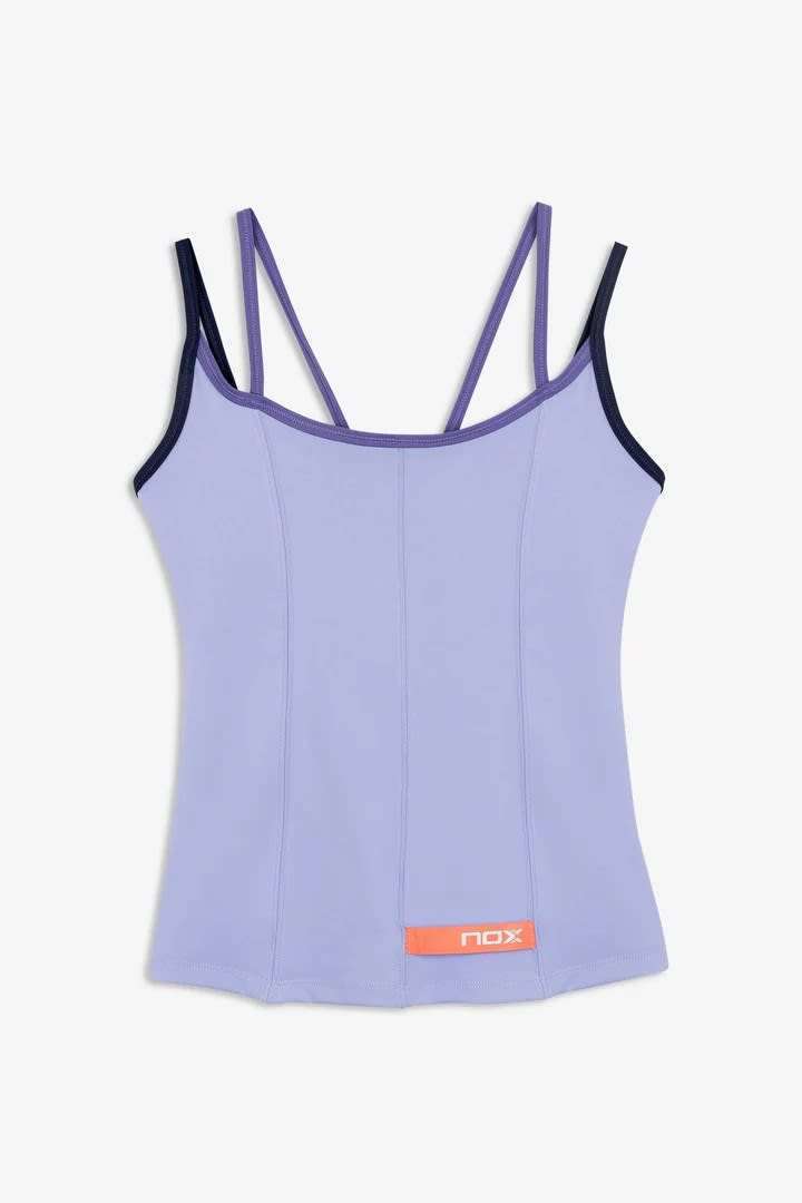 8156-CAMISETA NOX MUJER TIRANTE PRO LIGHT LAVANDA