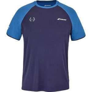 8158-CAMISETA BABOLAT CREW NECK TEE LEBRON AZUL OSCURO