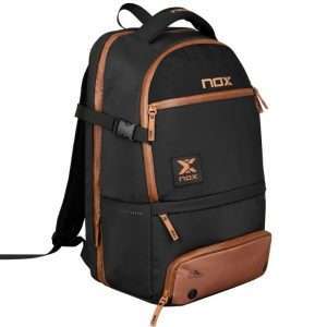 1887-MOCHILA DE PADEL NOX LUXURY OPEN SERIES NEGRO/MARR¢N 2025