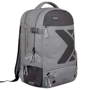 2350-MOCHILA DE PADEL NOX AT10 TEAM GRIS 2025