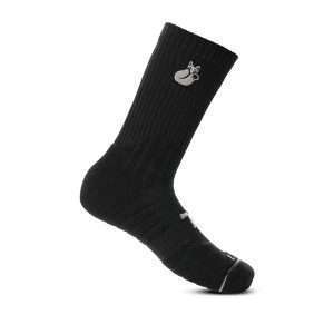 1608-CALCETIN TILKI D3 LARGO NEGRO/GRIS