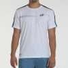 8199-CAMISETA BULLPADEL CALDEL BLANCO