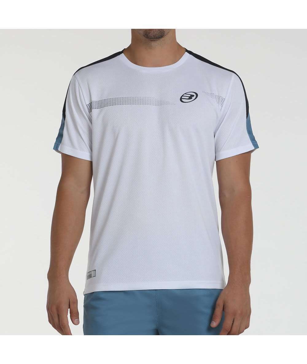 8199-CAMISETA BULLPADEL CALDEL BLANCO