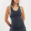 8213-CAMISETA NOX MUJER TIRANTES PRO CHARCOAL GRIS