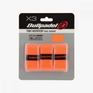 2872-OVERGRIP BULLPADEL GB-1705 NARANJO FLUOR X3