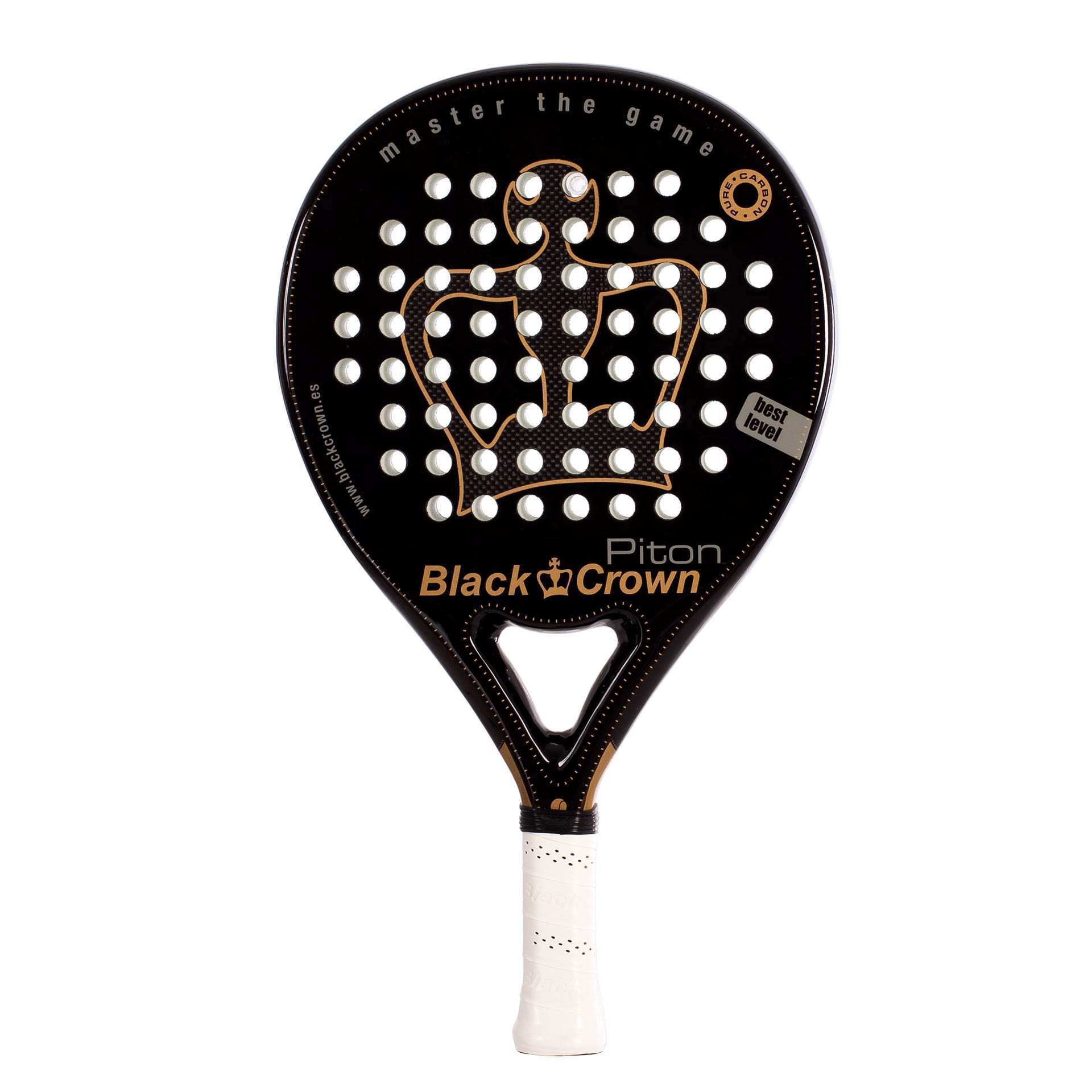 1427-PALA DE PADEL BLACK CROWN PITON 1.0
