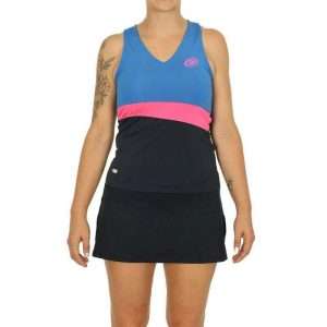 12103-CAMISETA BULLPADEL AZUL MARINO