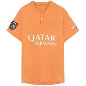 12223-CAMISETA NOX POLO SPONSOR AT10 MANDARINA 2023