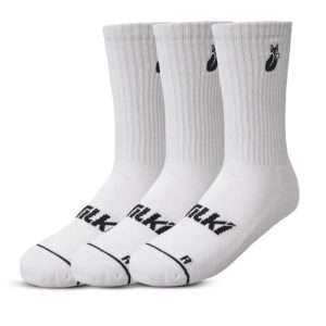 2486-CALCETIN TILKI COMFORT BLANCO (PACK DE 3)