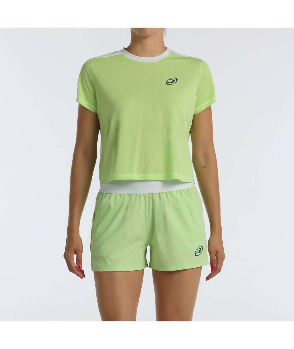 11826-CAMISETA BULLPADEL BILMA VERDE MANZANA - BEA GONZALEZ