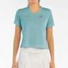 11958-CAMISETA BULLPADEL AGUA MARINA VIGORE 2025 - BEA GONZALEZ