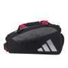3605-PALETERO ADIDAS MULTIGAME 3.4 NEGRO ROJO ALE GALAN
