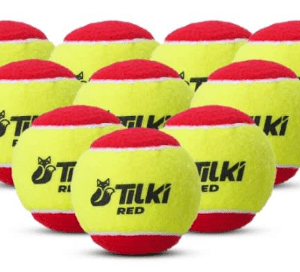 1305-PACK DE PELOTA TILKI TENIS BOMBASTIC ROJO X36