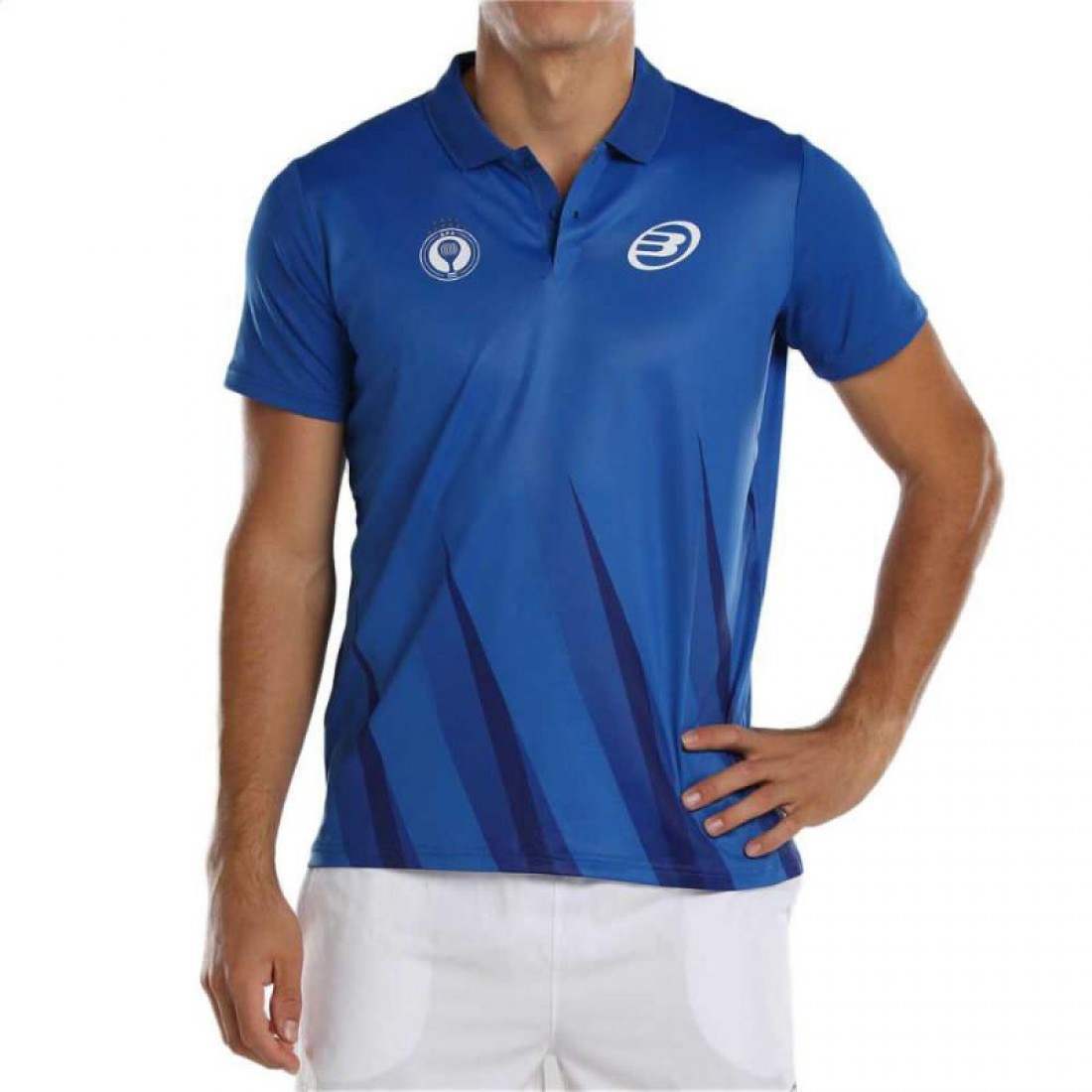 2247-POLERA BULLPADEL APA ABUCE AZUL REAL