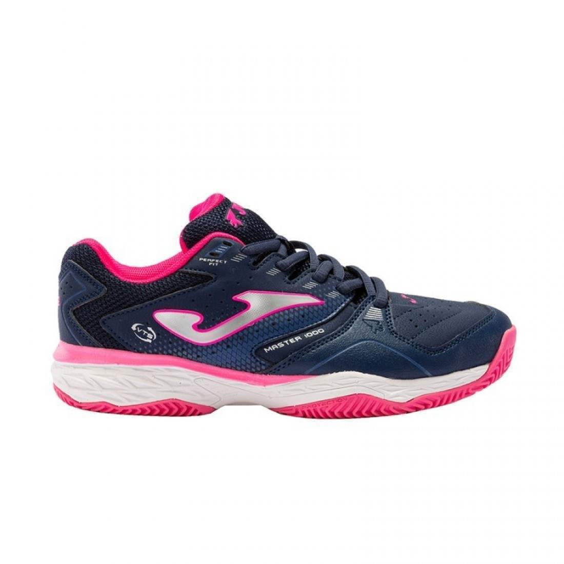 3483-ZAPATILLA JOMA MASTER 1000 LADY 2203 MARINO FUCSIA