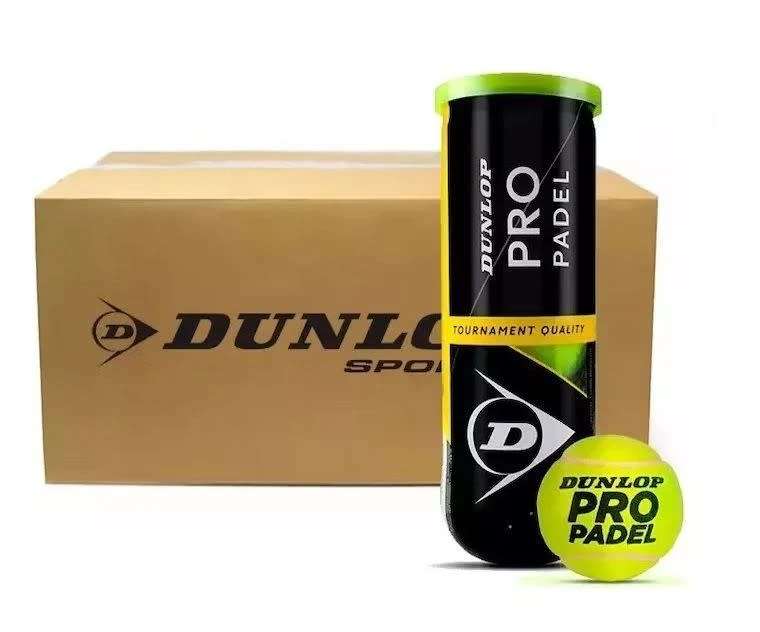2424-CAJA DE PELOTAS DE PADEL DUNLOP PRO X24 TARROS