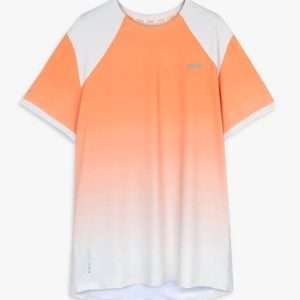 8374-CAMISETA NOX HOMBRE PRO NARANJA DEGRADADO