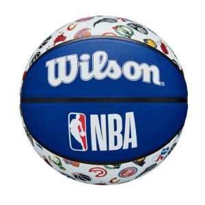 3522-PELOTA DE BASKETBALL WILSON NBA ALL TEAM RED WHITE BLUE - TAMA‚¬O 7