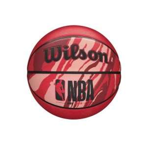 3215-PELOTA DE BASKETBALL WILSON NBA DRV PLUS GRANATE ROJO - TAMAÂ‚¬O 7