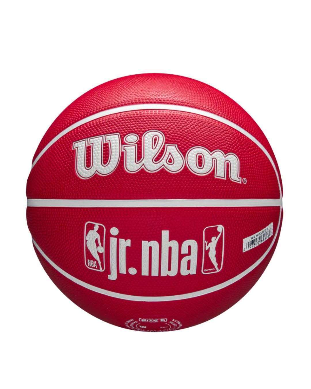3252-PELOTA DE BASKETBALL WILSON JR. NBA DRV RED - TAMA‚¬O 5