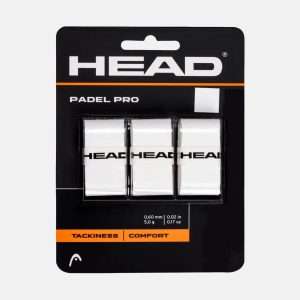 3525-OVERGRIP HEAD PADEL PRO BLANCO X3