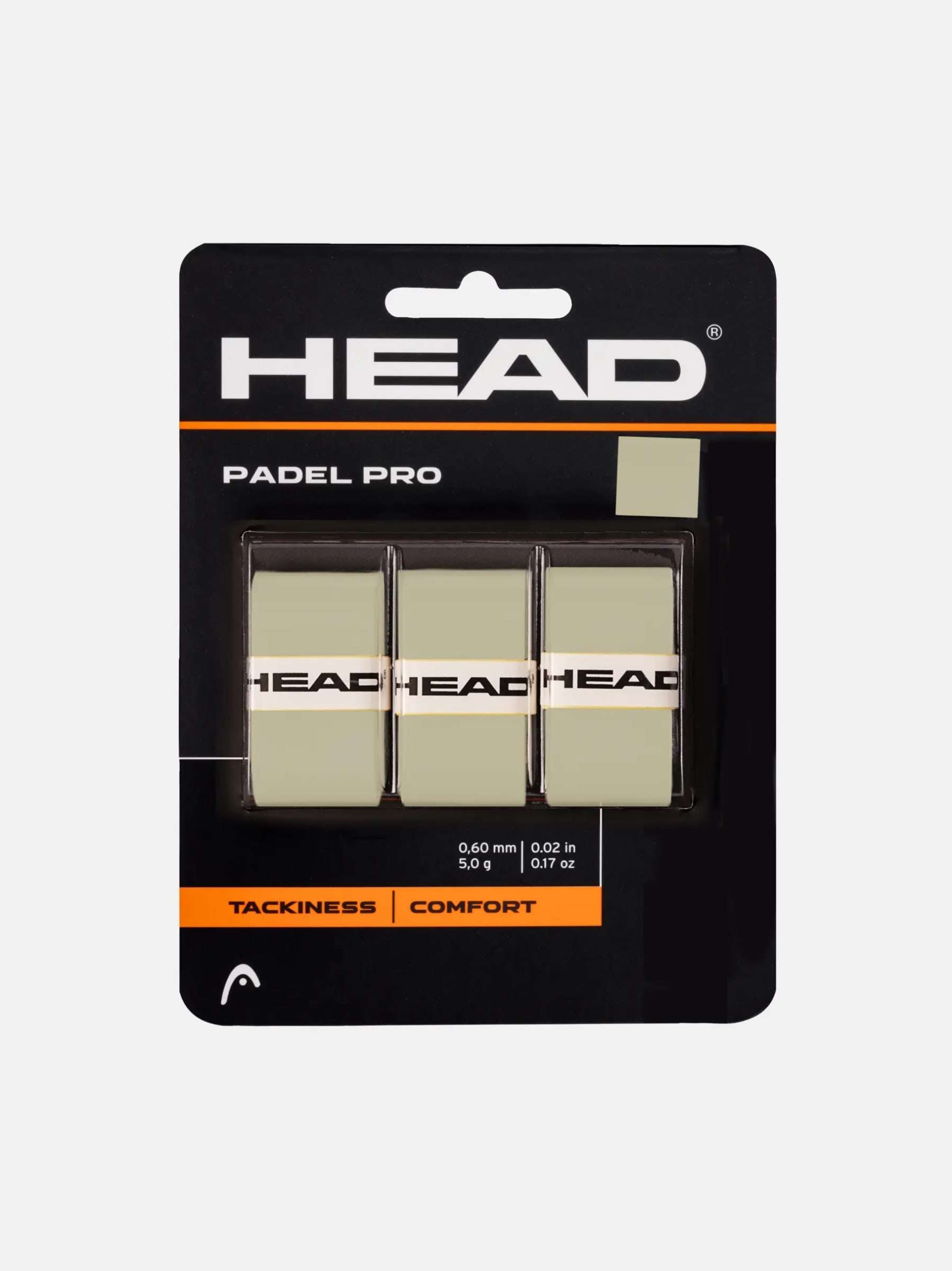 3891-OVERGRIP HEAD PADEL PRO GRIS X3