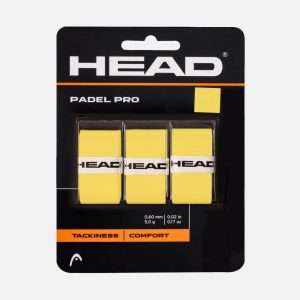 2043-OVERGRIP HEAD PADEL PRO AMARILLO X3