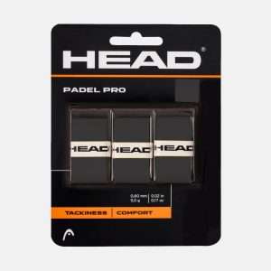 3418-OVERGRIP HEAD PADEL PRO NEGRO X3