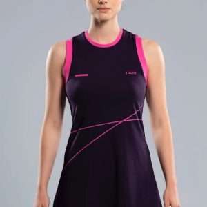 8908-VESTIDO NOX MUJER PRO MORA ROSA