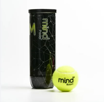 3343-TARRO DE PELOTAS MIND BOOM YELLOW X3