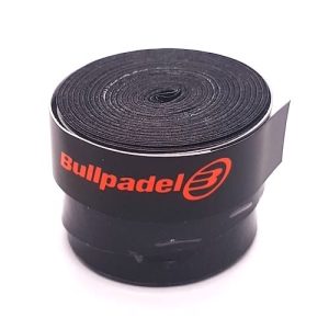 2038-PACK OVERGRIP BULLPADEL PERFORADO NEGRO X4
