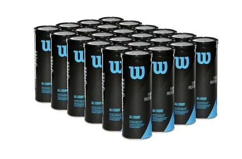2300-CAJA DE PELOTAS DE TENIS WILSON TOUR PREMIER X24 TARROS