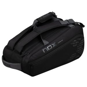 3490-PALETERO DE PADEL NOX STREET SERIES NEGRO/GRIS 2025