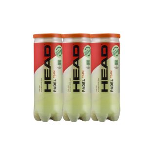 2099-PACK 3 TARROS DE PELOTAS HEAD PADEL TEAM