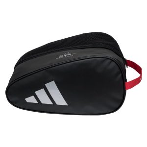 3275-ZAPATILLERO ADIDAS NEGRO/ROJO 3.4 ALE GAL N