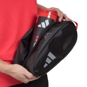 2261-NECESER ADIDAS 3.4 NEGRO ROJO ALE GAL N 2025