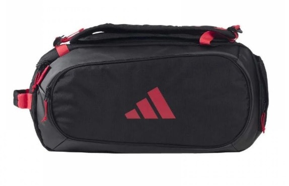 2040-PALETERO ADIDAS PROTOUR 3.4 NEGRO ROJO
