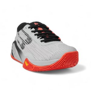 8261-ZAPATILLA BULLPADEL HACK VIBRAM GRIS CLARO 25