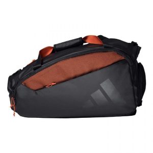 1728-PALETERO ADIDAS MULTIGAME 3.4 NEGRO NARANJA