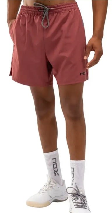 12175-SHORT NOX HOMBRE PRO GRANATE 2023-24