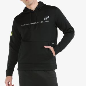 12024-SUDADERA BULLPADEL LIPIS NEGRO