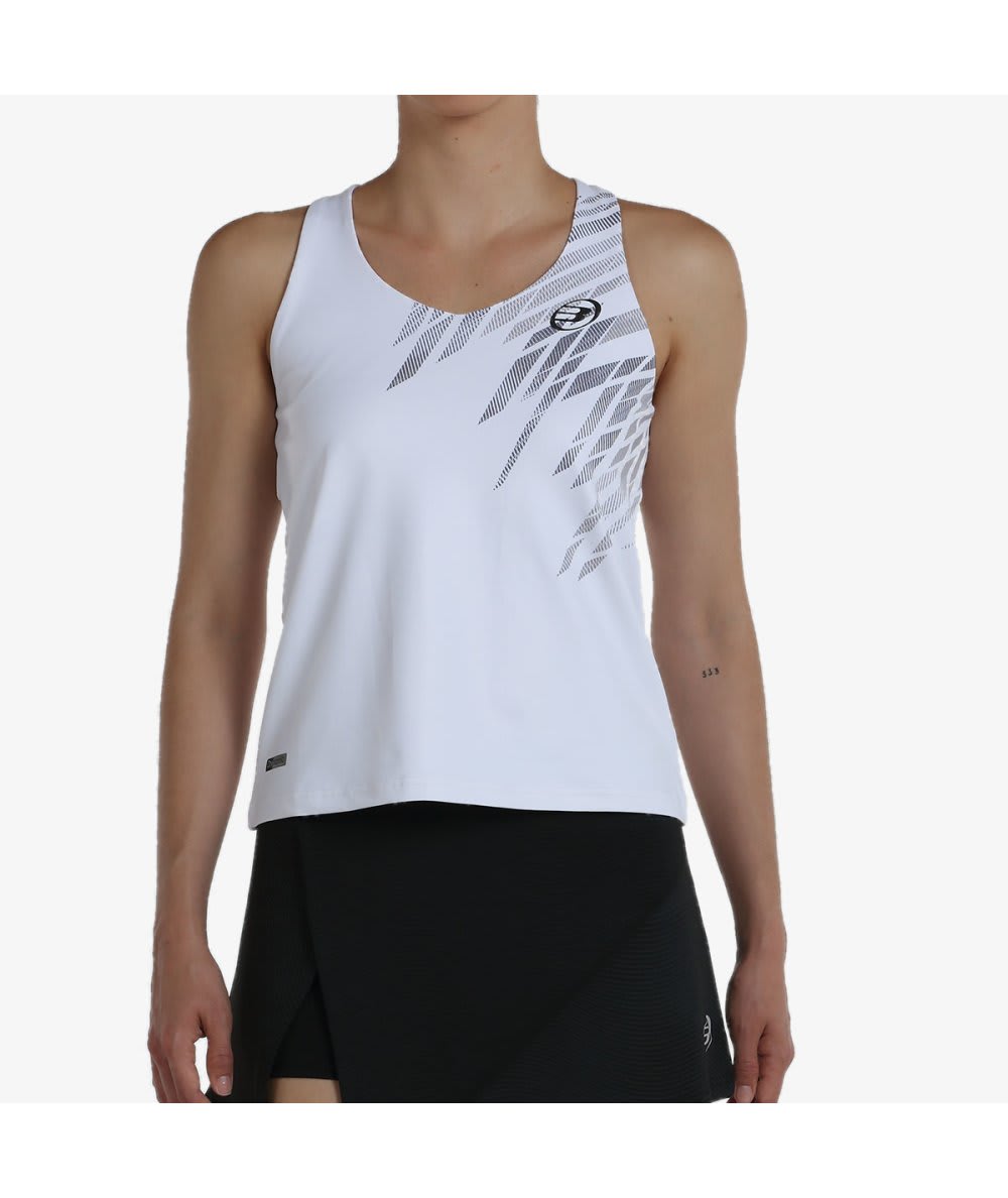 3342-CAMISETA BULLPADEL RIZON BLANCO