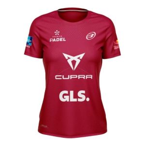 3633-CAMISETA BULLPADEL ETICO CEREZA