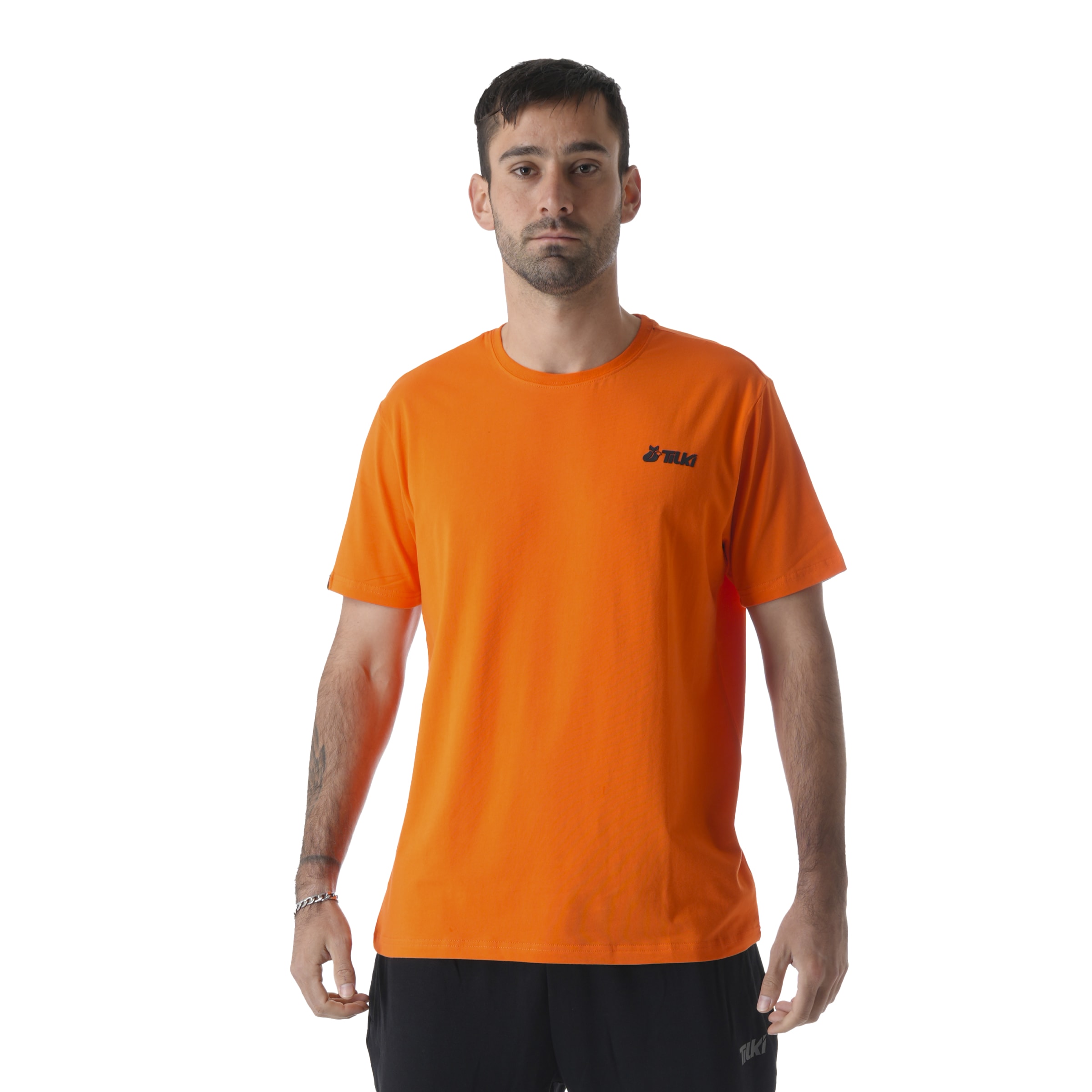 1693-POLERA TILKI COTTON LEHINDE NARANJO
