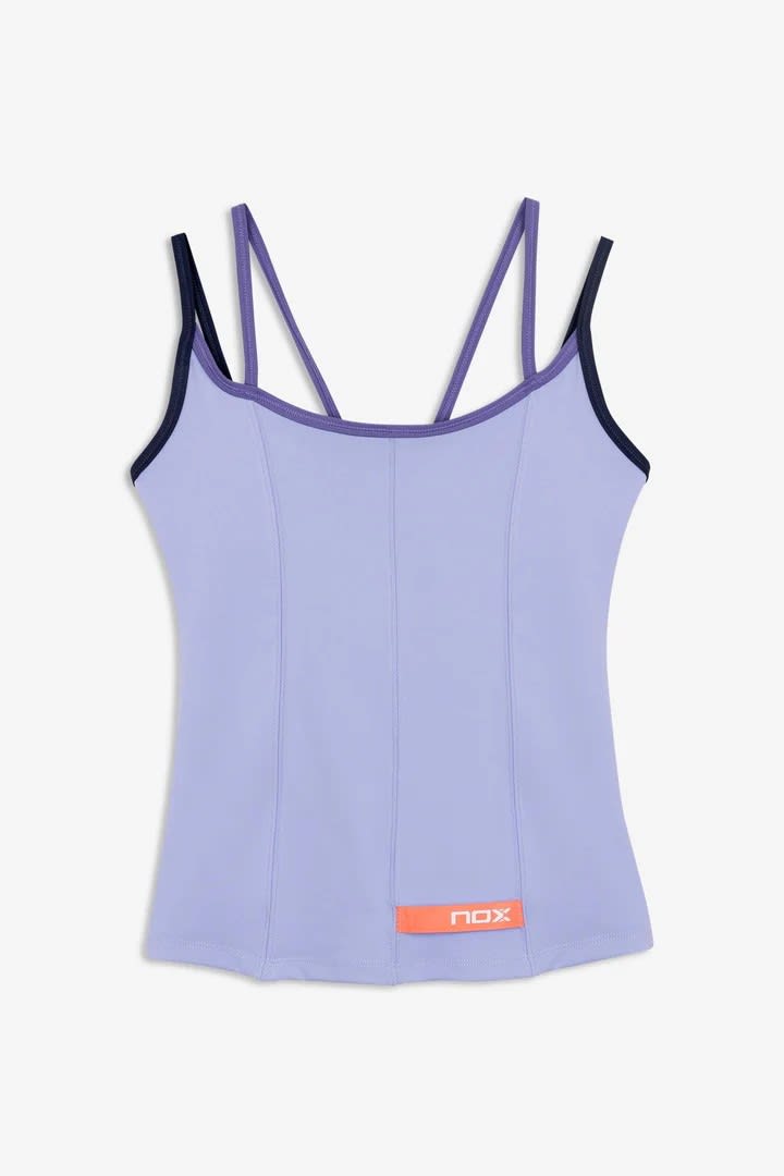 8919-CAMISETA NOX MUJER TIRANTE PRO LIGHT LAVANDA