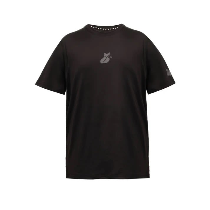 8351-POLERA TILKI POLY KIDS TEMEL NEGRA/GRIS
