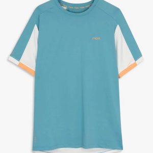 12183-CAMISETA NOX HOMBRE PRO TURQUESA