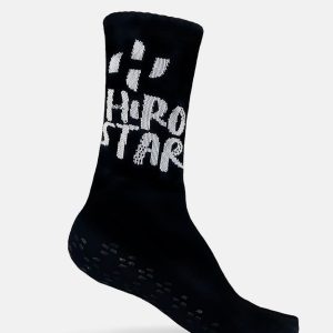 2771-CALCETIN HIROSTAR ANTIDESLIZANTES GRIP FORCE NEGRO